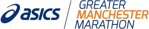 ASICS Greater Manchester Marathon logo