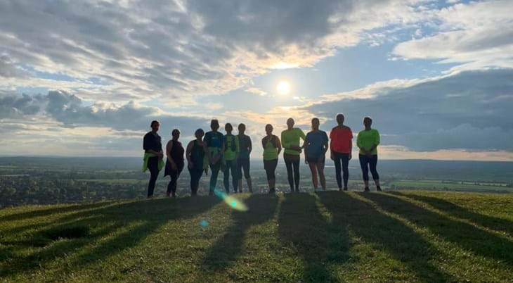 Move Walk Run group in the Chilterns