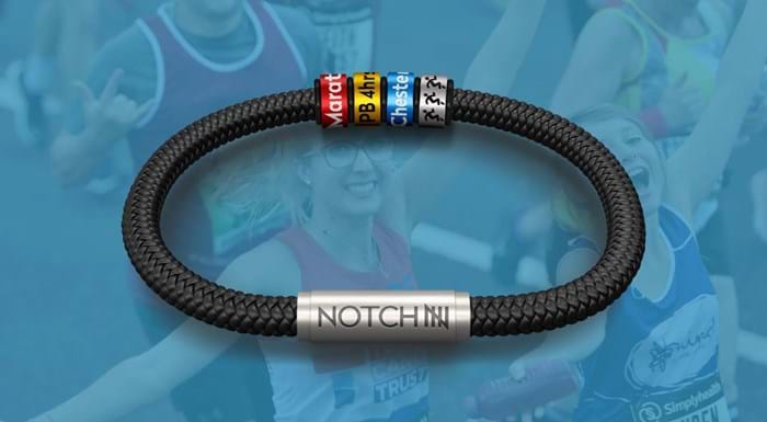 NOTCH graphic showing a bracelet
