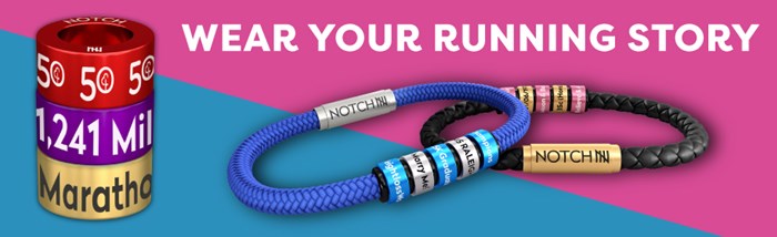 NOTCH graphic: wear your running story